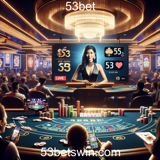 A Experiência de Cassino Ao Vivo na 53bet